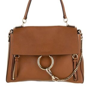Chloe Medium Faye Day Double Carry calfskin bag